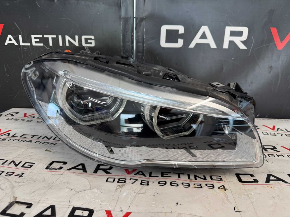 Фар фарове десен Adaptive LED BMW 5 F10 F11 LCI М5 Face far farove БМВ 5 Ф10 Ф11 ЛЕД