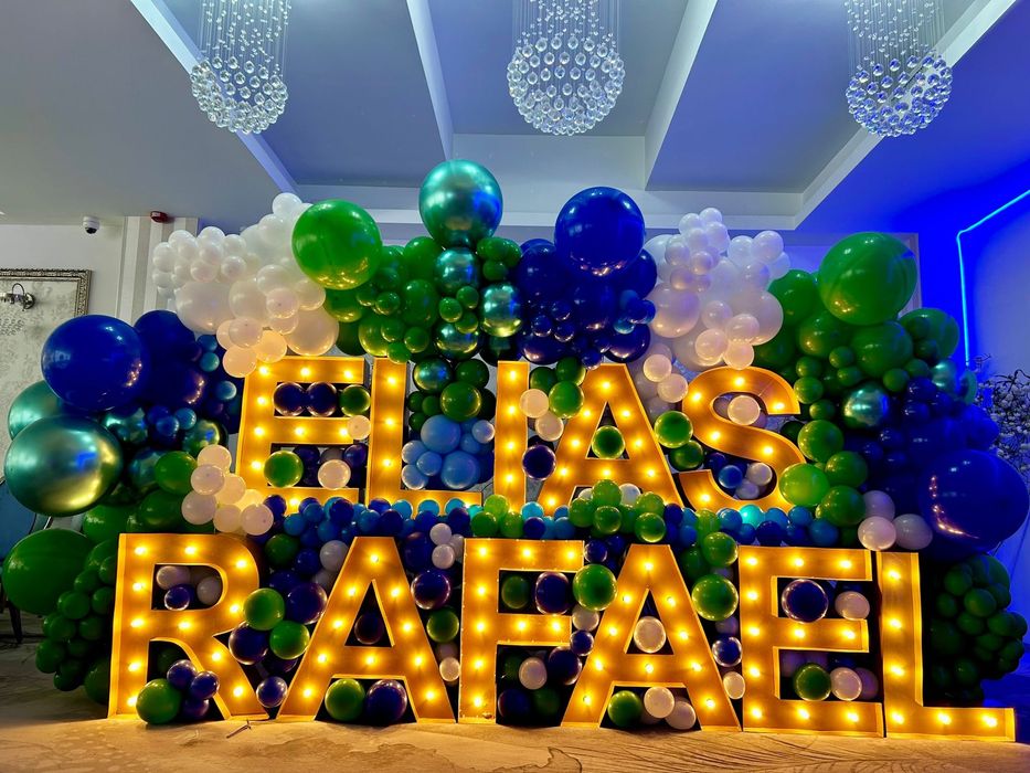 Aranjamente din baloane, decor panouri baloane