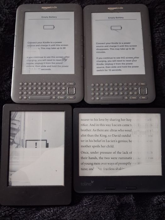 Ebook-uri Kindle,Tolino defecte