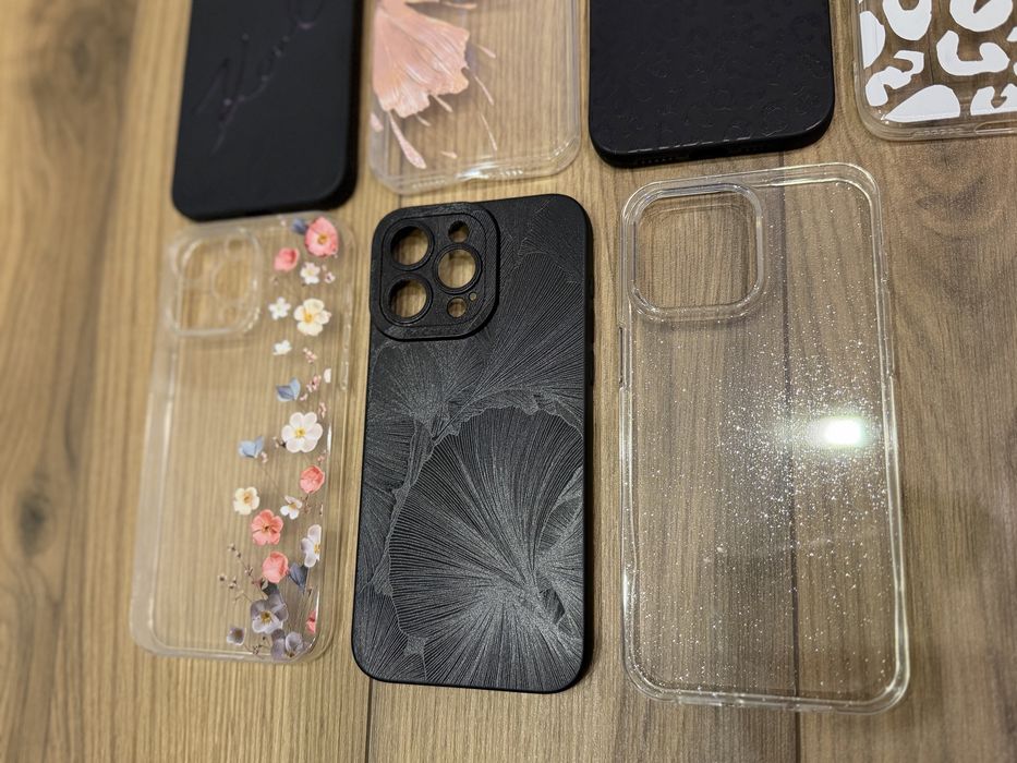 Кейс Iphone 15 pro max / стъклен протектор