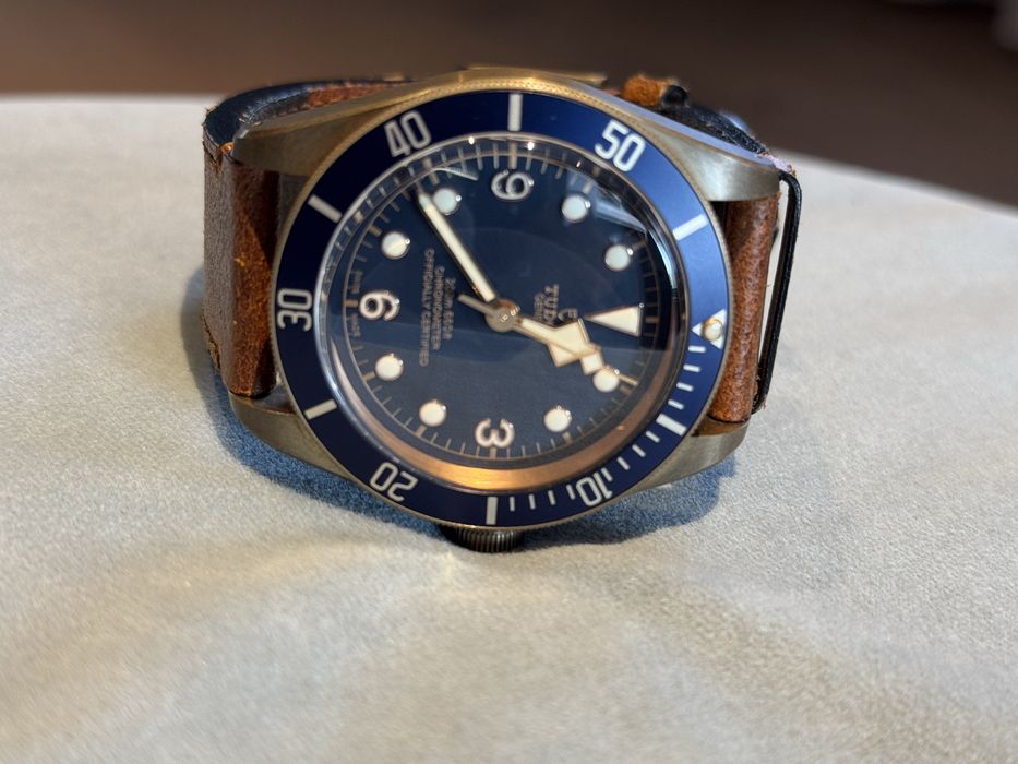 Ceas automatic Tudor Black Bay Bucherer bronz