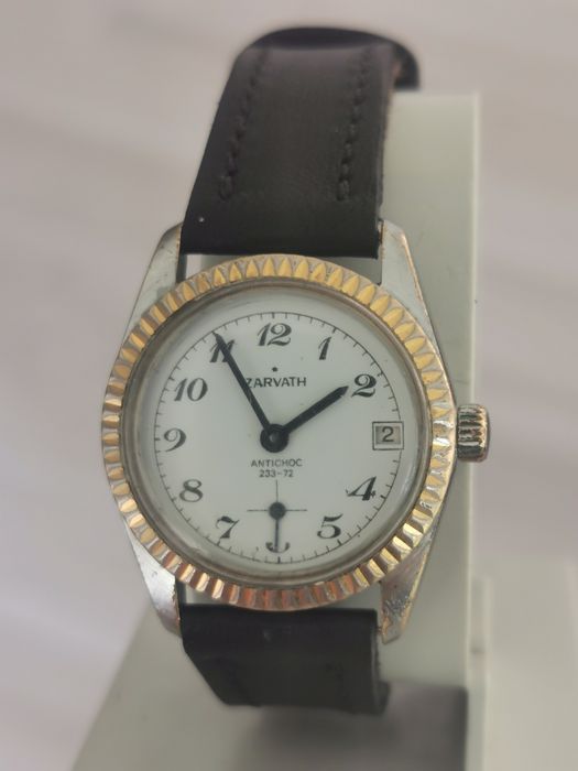Ceas elvețian - Zarvath - Calendar - Întoarcere manuala - 30 mm
