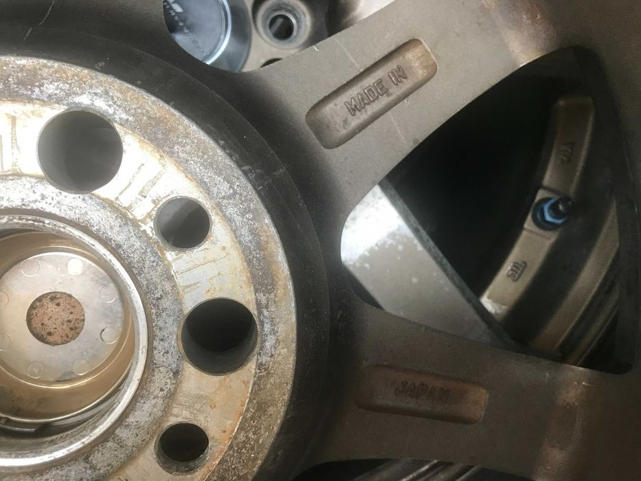 Диски Work и летние шины YOKOHAMA 215/55R17