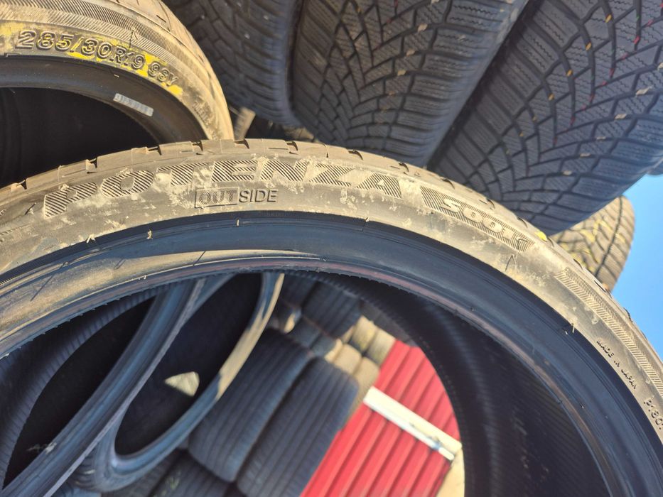 2 Anvelope de VARA - 285/30/19 - BRIDGESTONE - NOI - DOT 2018 !