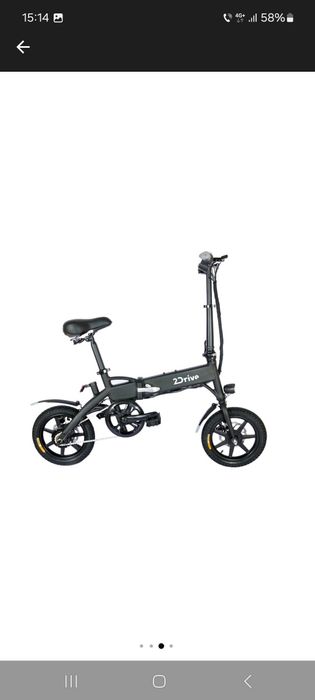 Bicicleta electrica 2Drive, pliabila