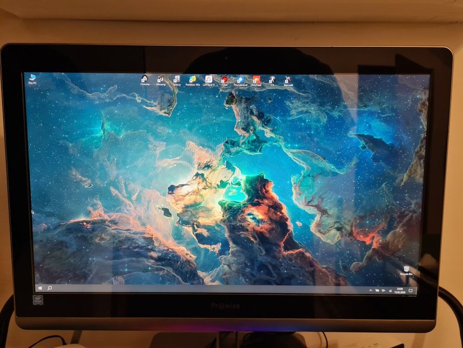 All-in-One PC Prowise Intel Pentium Gold 5405u RAM 8 GB DDR4, SSD 128 GB, 21 inch, Full HD, Touchscreen