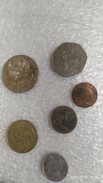 Монеты не очень редко  продам.