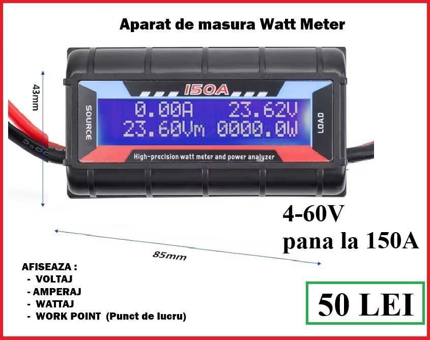 Voltmeter, Wattmeter si Ampermetru