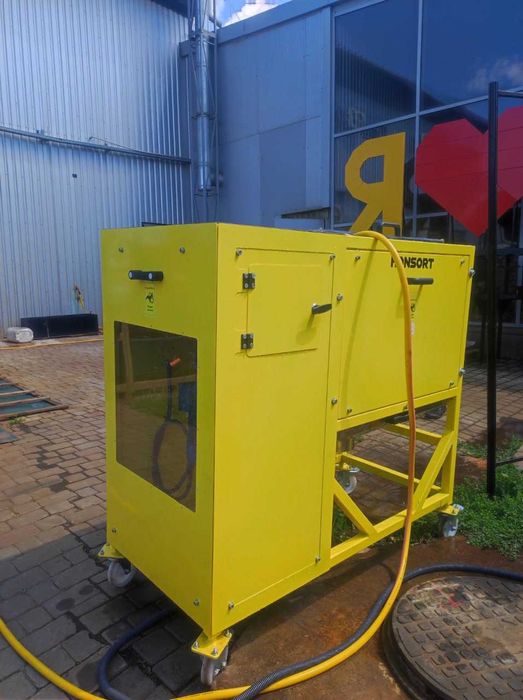 Mașină de spălat cu perii pentru rădăcinoase – inox AISI 304