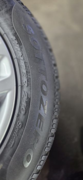 BMW Х1 и X3  джанти със зимни гуми 225/60/17. 7,5J×17. ET32. 5×120  цо72 + сензори