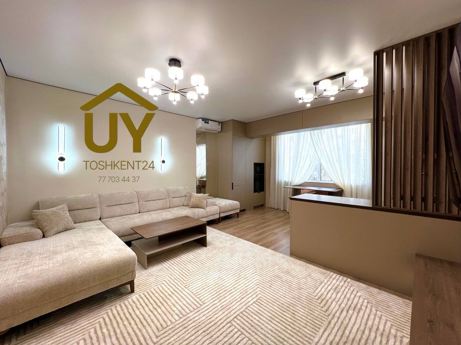 Саида Барака 2 комнатная новый ремонт 66 кв.м под аренду