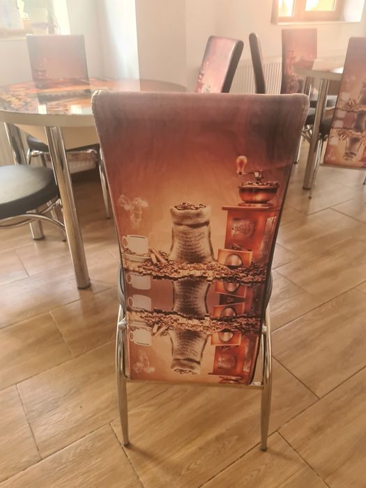 Masa rotunda 4 scaune