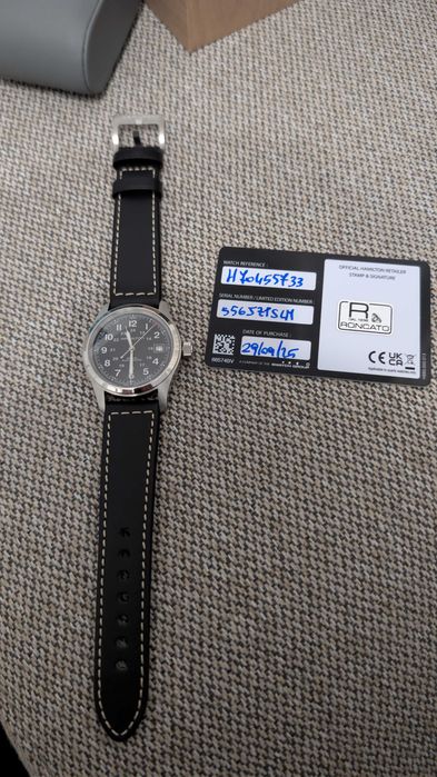 Ceas Hamilton Khaki Field Auto H70455733 - Full Set - Ca Nou