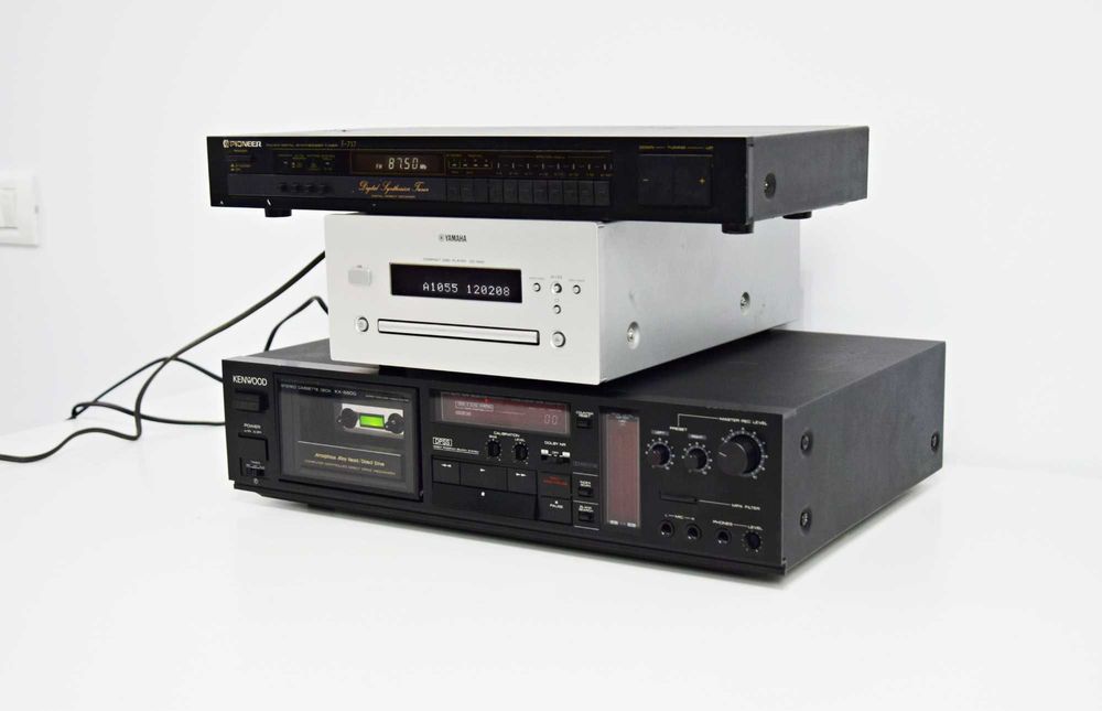 Lot aparate defecte cd player, tuner, Yamaha, Pioneer, Dual