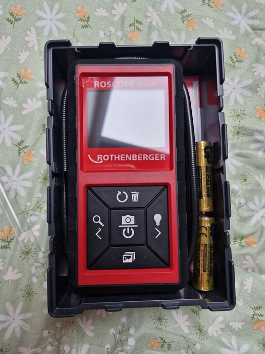 Mini camera inspectie video Rothenberger Roscope Mini, cablu 120 cm