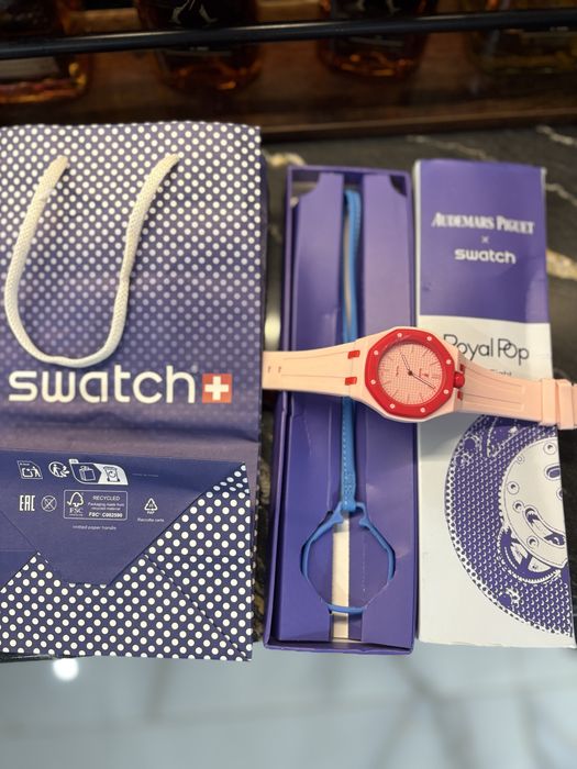 AP Swatch Royal Pop + ПОДАРЪК КАИШКА