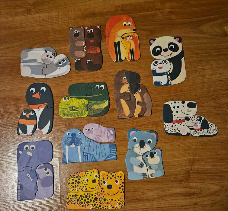 Бебешки пъзел - Мама и бебе