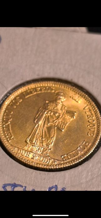 Златни монети 2 Скуди Сан Марино