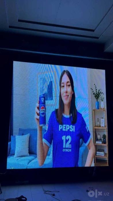 LED экран 12 м² P3.9×7.8  Видеостена для рекламы и мероприятий
