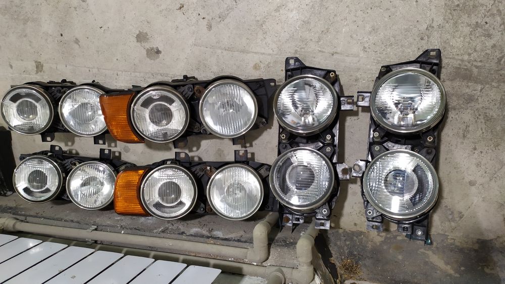 Фары с поворотниками на БМВ е34