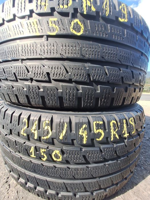 2 anvelope iarna 245/45r19 Kumho Montaj Gratuit