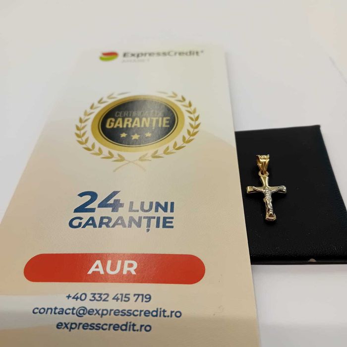 Medalion aur 14k (ag49 Esplanada b.7902) Garantie 2 Ani