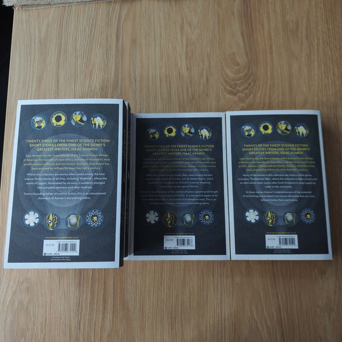Bookset of Complete Stories by Asimov