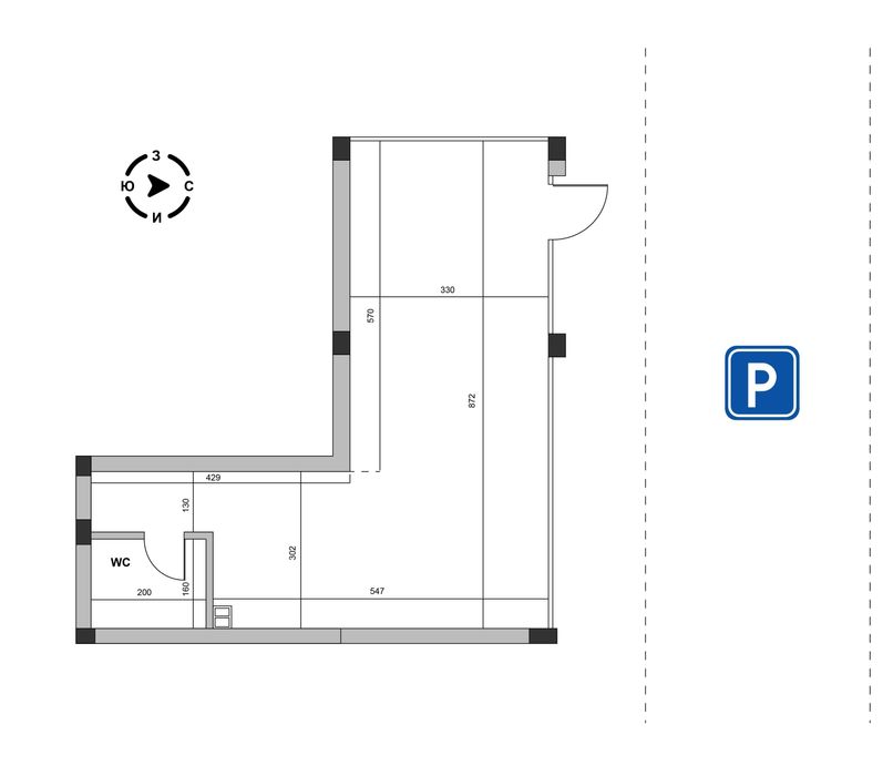Дава се под наем Магазин в Пловдив, Христо Смирненски - 48 кв.м за 382.5 € - Снимка #10