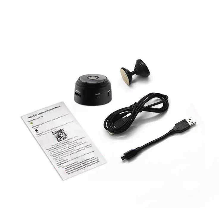 Mini Camera Wifi Full HD 1080p Suport Card 128gb