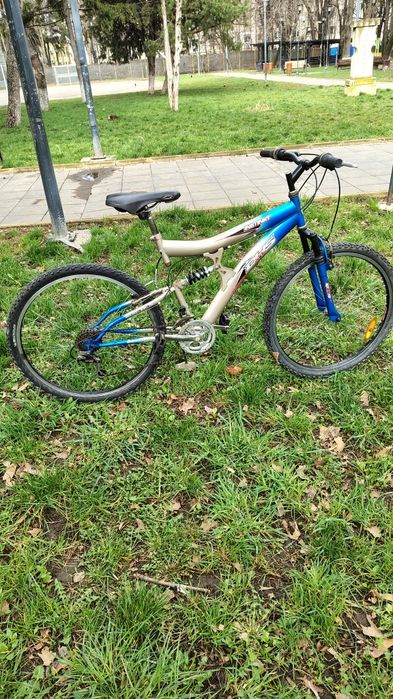 Bicicleta ful suspension 26"-21 viteze