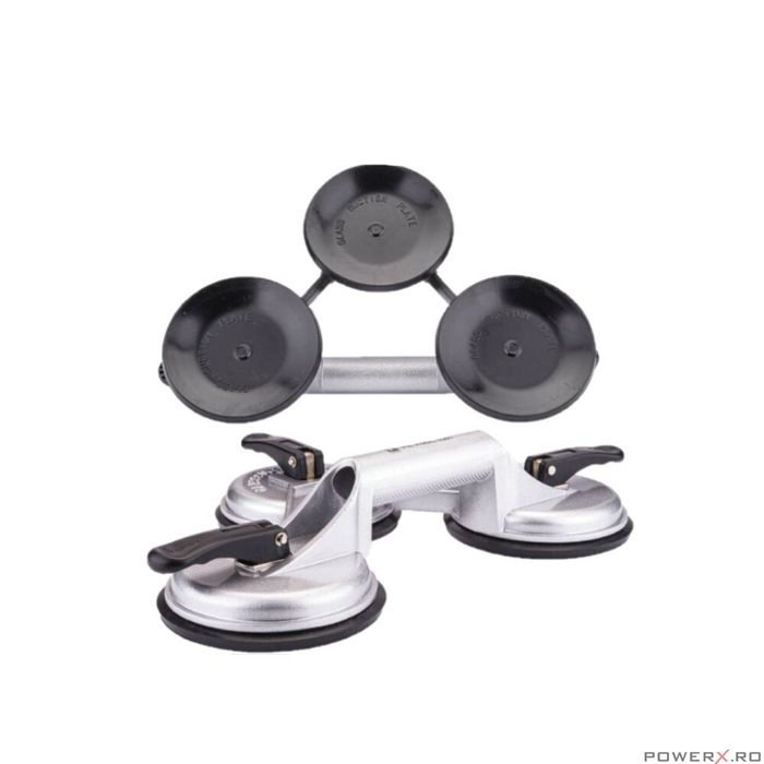 Ventuza Extragere Fixare Geam 3 Ventuze 120mm 150kg