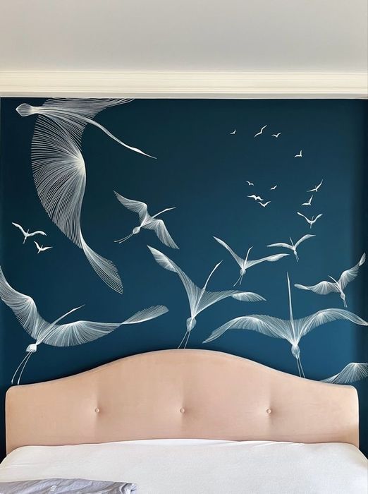 Rassom, devorga rasm chizish xizmati