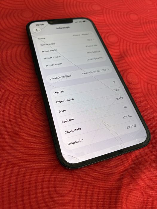 Vând Urgent  Iphone 16e