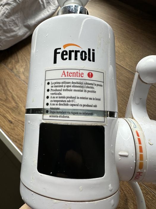 Robinet electric Ferroli de 3000 W, folosit