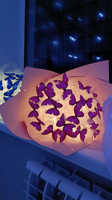 Букет из бабочек