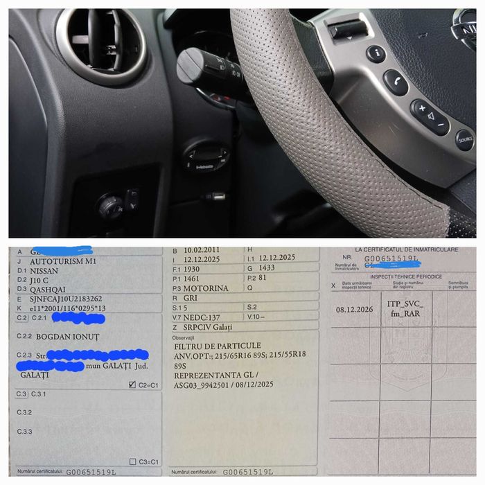 NISSAN. Qashqai 2011 (face-lift) 1.5dci 110cp