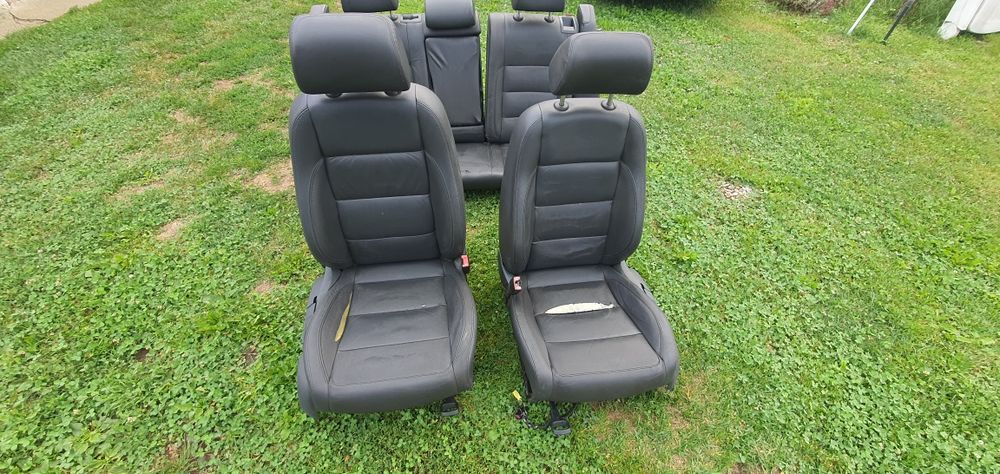 Scaune piele cu bancheta spate golf 5