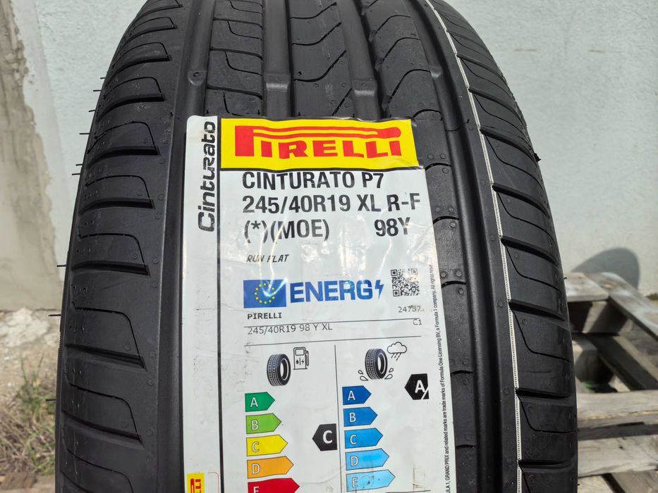 245/40/19 Пирели ДОТ 2021 г - Чисто Нова - Само 1 брой гума