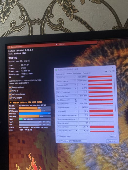 Gtx 1660 Super 6GB в идеальном состояние