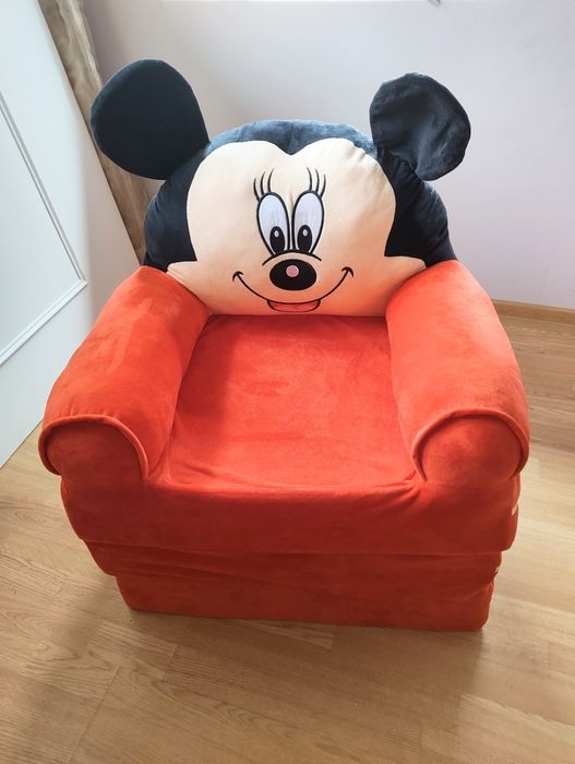Fotoliu extensibil copii din pluș Minnie
