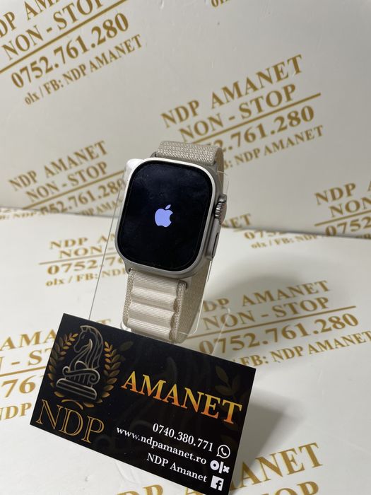 NDP Amanet Braila Apple Watch Ultra Titanium 49MM (43488)