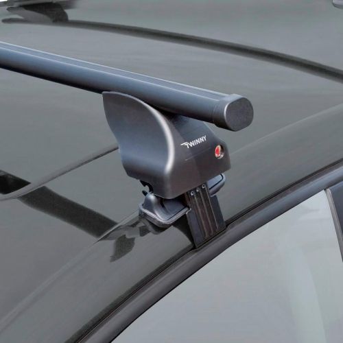 Set bare transversale portbagaj din otel marca Twinny Load TL S52, pentru Renault Megane 4 SW 2016-, Vw T-Roc A11 SUV 2017