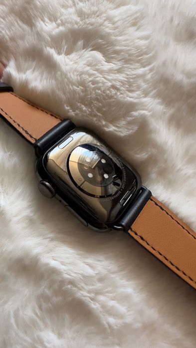 Apple Watch Series 8 41mm Hermes Stainless Steel Cellular Black Model