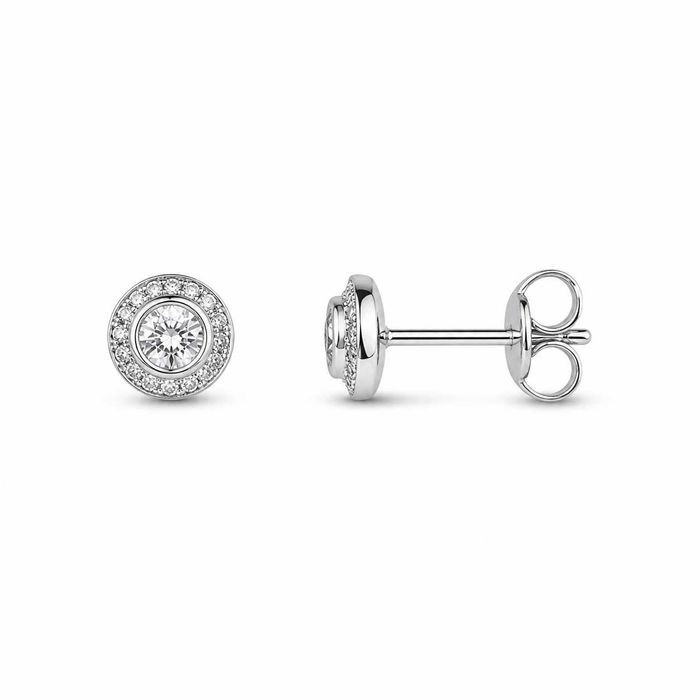 NEW Серьги с бриллиантами 0,39 ct