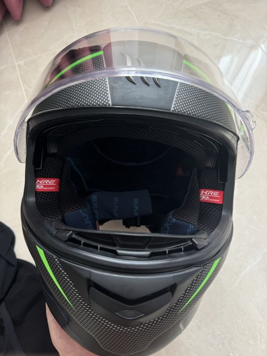 Мото каска Mthelmets kre sv intrepid matt green