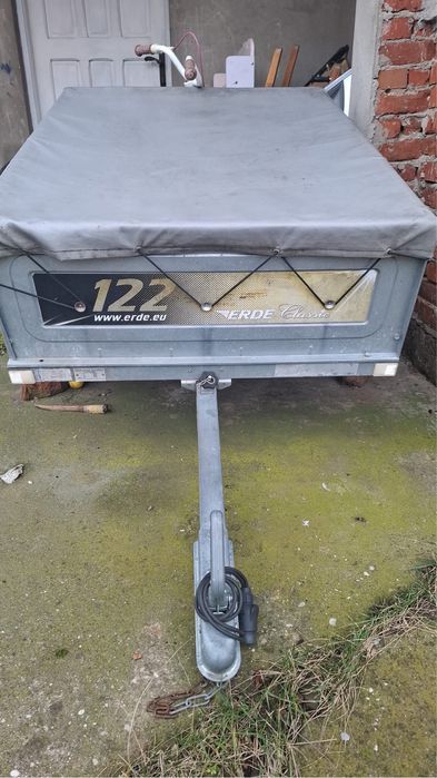 Remorcă auto ERDE 122 Classic – 400 kg – stare bună