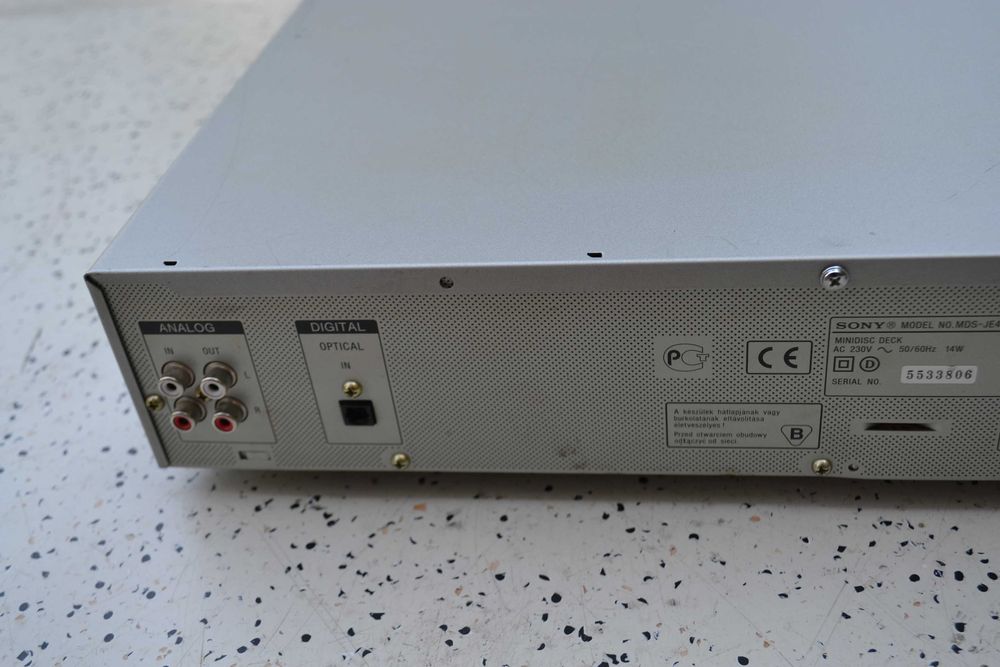 Minidisc Sony MDS-JE 480