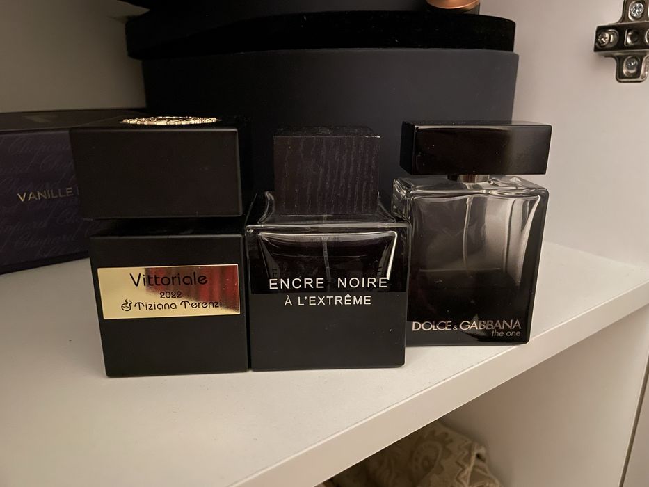 D&G The One, Lalique Encre Noir, Tiziana Terenzi Vittoriale