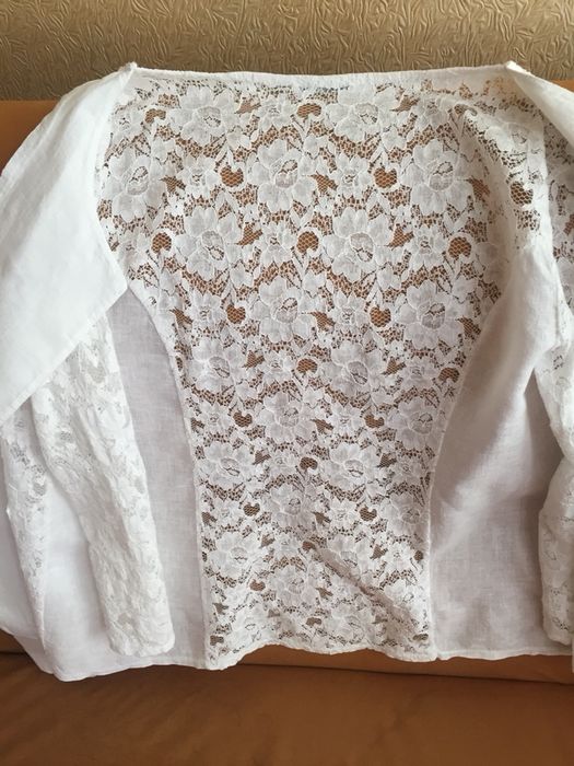 Жакет белый на 46 размер