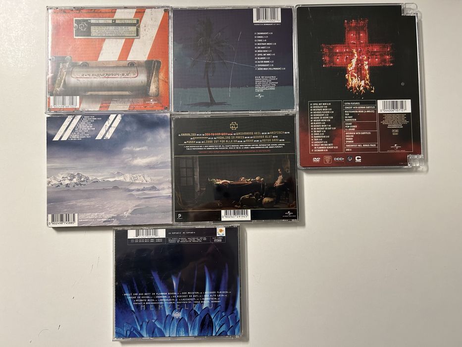Vand cd-uri audio originale, Rammstein